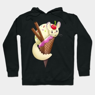 Vanilla Chinchilla Ice Cream Sundae Hoodie